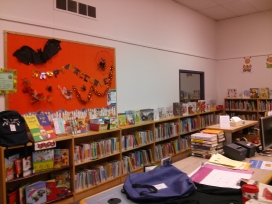 Lots of spo-o-o-ky stories in our Children's Reading Area
